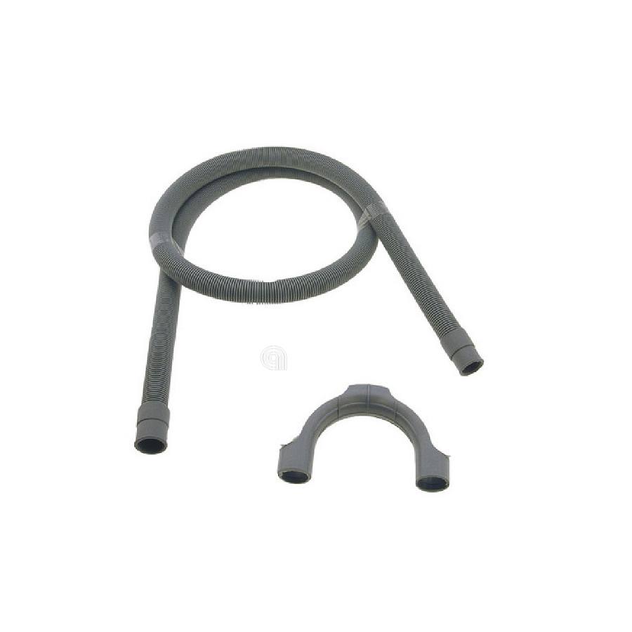 TUBO SCARICO RACCORDO CON SUPPORTO 2,5M LAVATRICE UNIVERSALE 00111142 compatibile