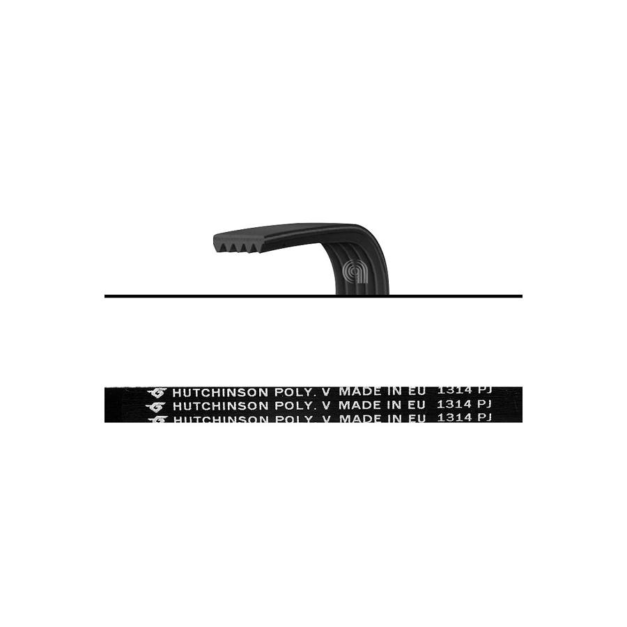 CINGHIA J4 1314 POLY-V LAVATRICE BOSCH