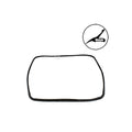 GUARNIZIONE PORTA FORNO INDESIT