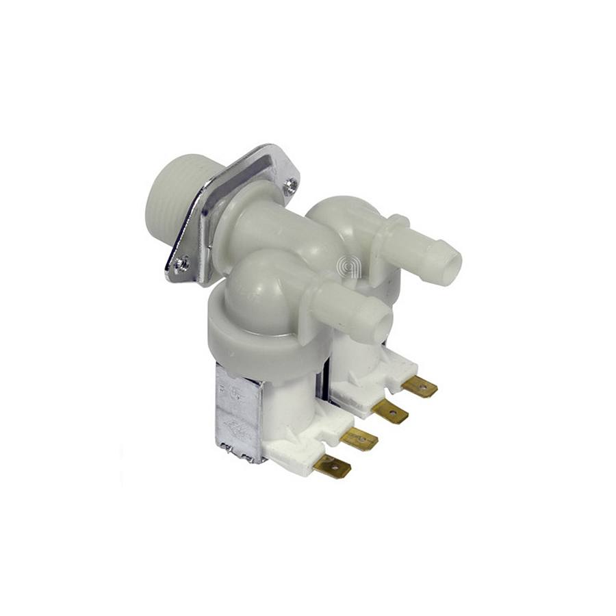 ELETTROVALVOLA 2 VIE 180° 12MM LAVATRICE UNIVERSALE