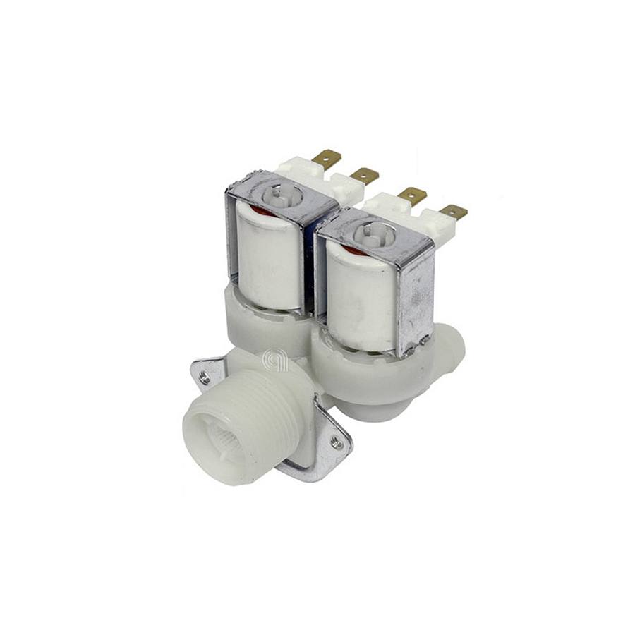 ELETTROVALVOLA 2 VIE 180° 15MM LAVATRICE UNIVERSALE immagine 2