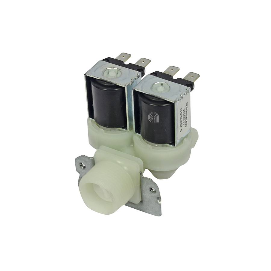 ELETTROVALVOLA 2 VIE 180° 12MM LAVATRICE UNIVERSALE immagine 2