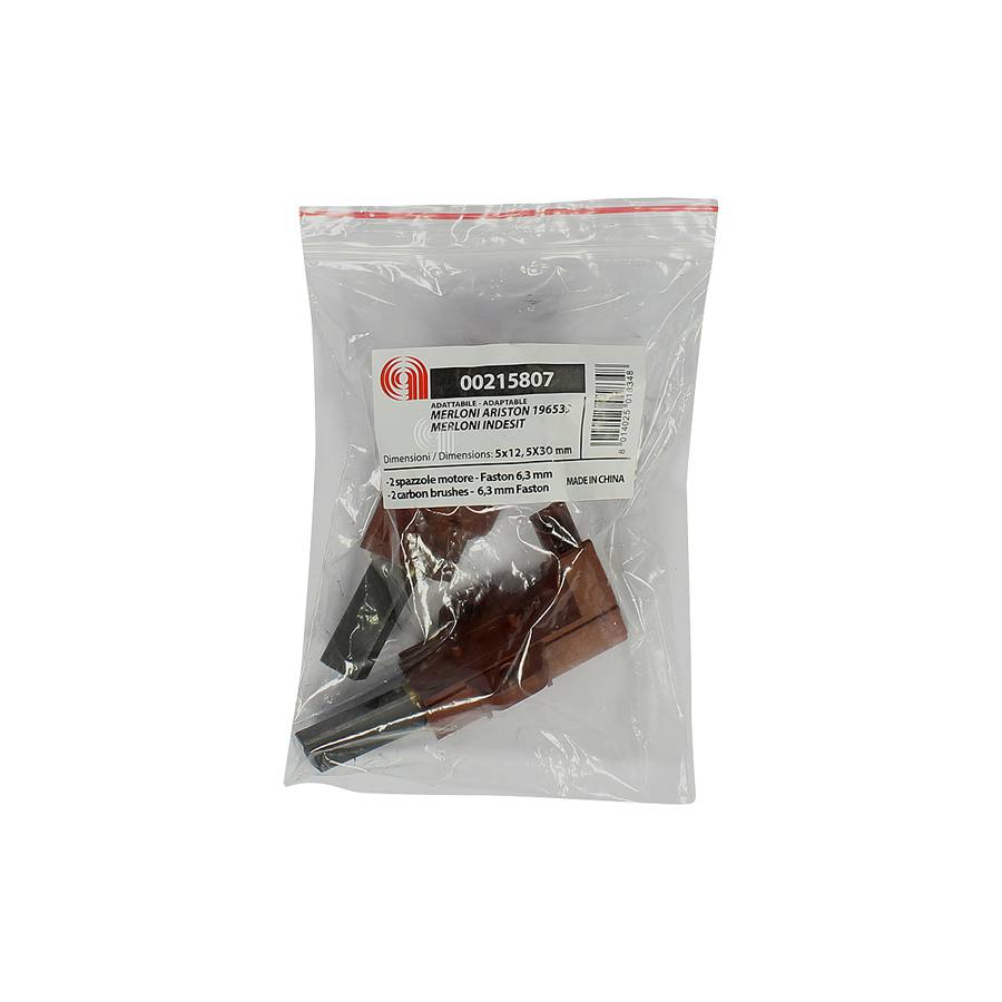 SPAZZOLE MOTORE 5X12.5X30 LAVATRICE WHIRLPOOL immagine 3 - codice 00215807