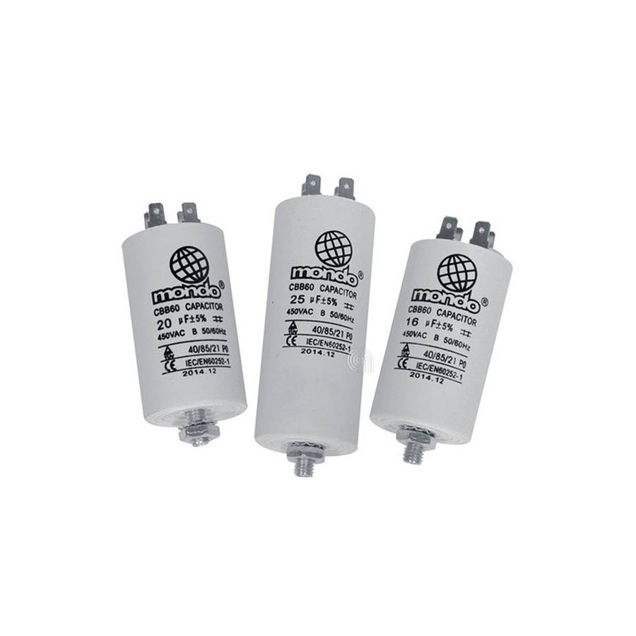 CONDENSATORE 25UF LAVATRICE MONDO - codice 00230012