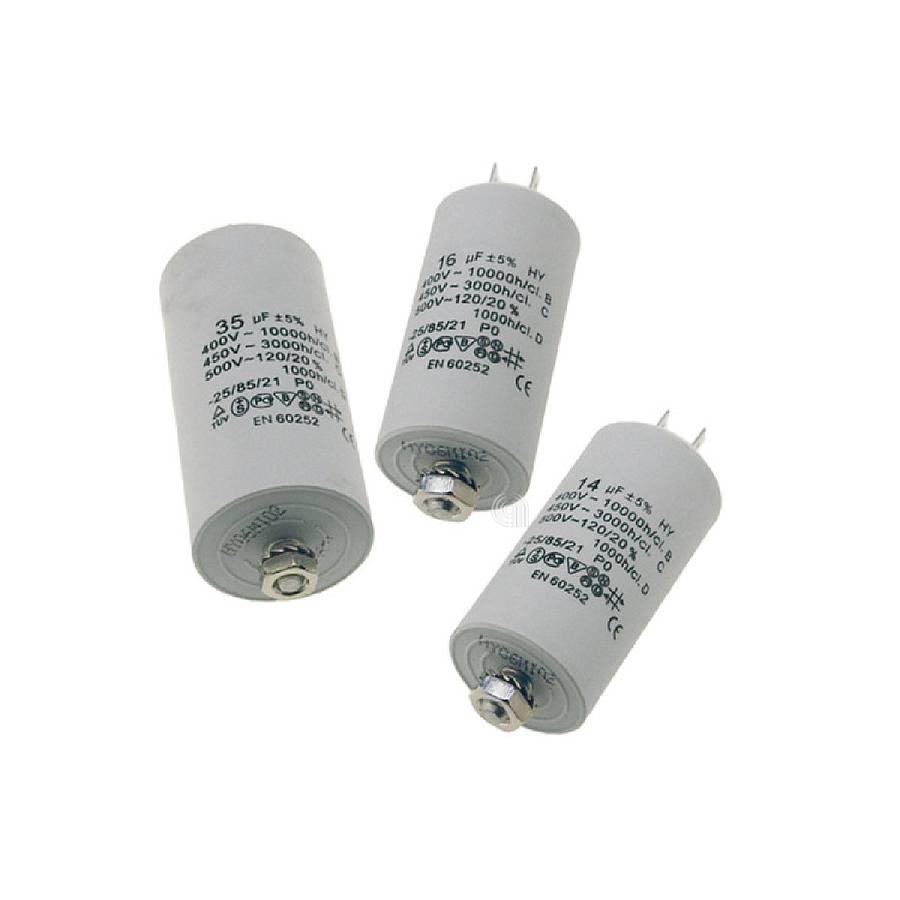 CONDENSATORE 6UF LAVATRICE UNIVERSALE - codice 00230018