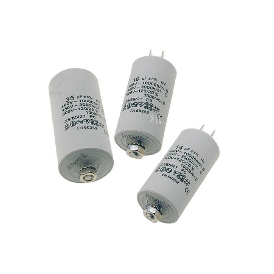 CONDENSATORE 50UF LAVATRICE UNIVERSALE - codice 00230027