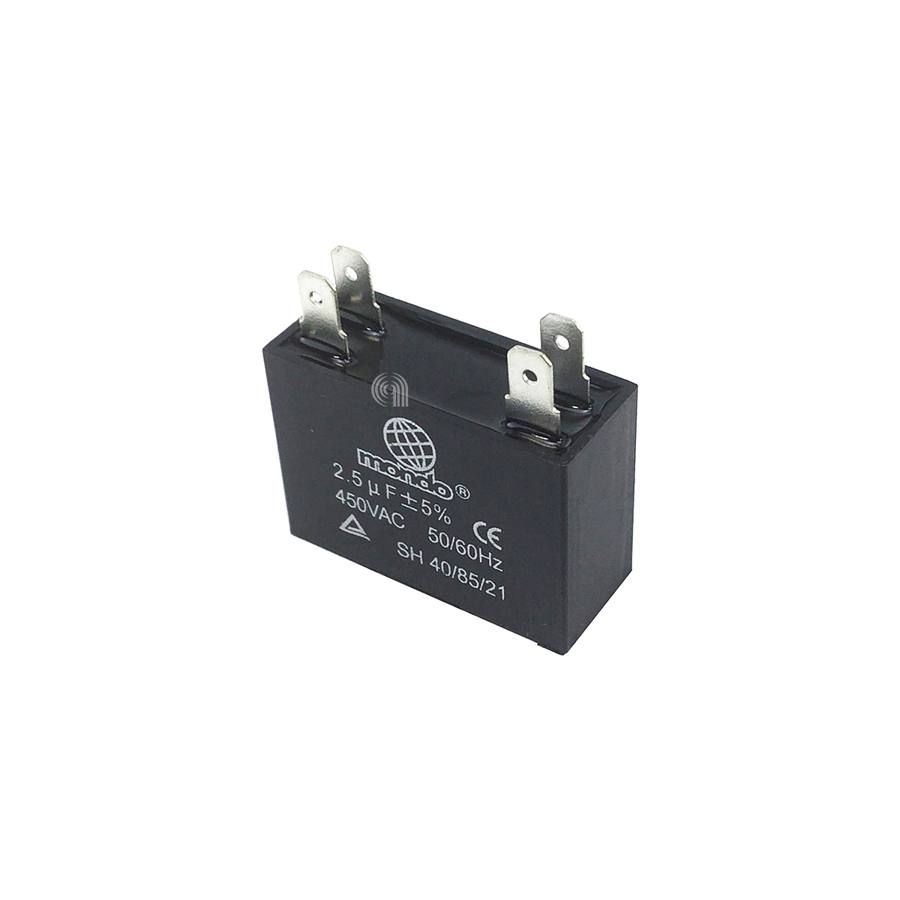 CONDENSATORE CUBICO 2,5UF LAVATRICE MONDO - codice 00230252