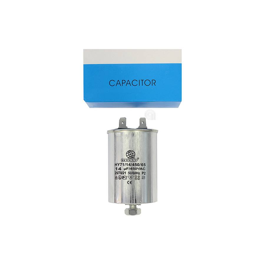 CONDENSATORE METALLICO 14UF LAVATRICE MONDO - codice 00230317