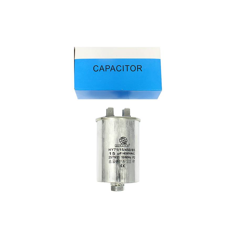 CONDENSATORE METALLICO 15UF LAVATRICE MONDO - codice 00230322
