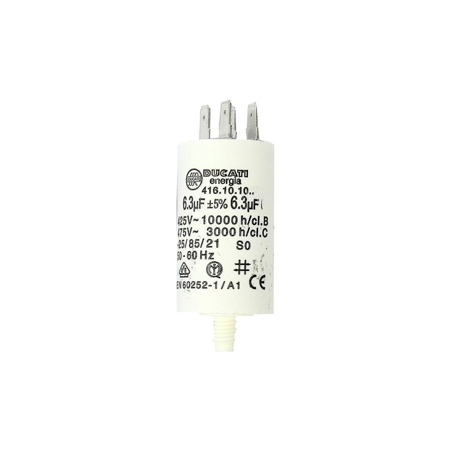 CONDENSATORE 6,3UF LAVATRICE UNIVERSALE - codice 00230406