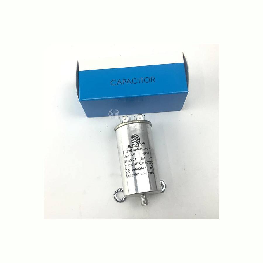 CONDENSATORE METALLICO 14UF - 450V immagine 2 - codice 00230529