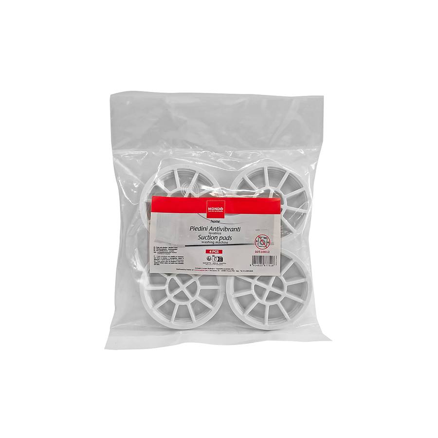 KIT 4 SUPPORTI ANTIVIBRANTI LAVATRICE UNIVERSALE - codice 00510012