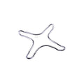 RIDUZIONE 4 PUNTE IN FILO CROMATO D130MM PIANO COTTURA RICAMBI CUCINA - codice 00531001