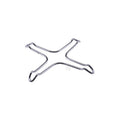 RIDUZIONE 4 PUNTE IN FILO CROMATO D160MM PIANO COTTURA RICAMBI CUCINA - codice 00531002