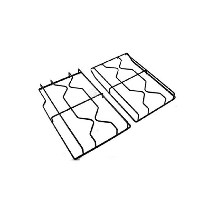 SET 2 GRIGLIE PER 4 FUOCHI PIANO COTTURA UNIVERSALE - codice 00535149