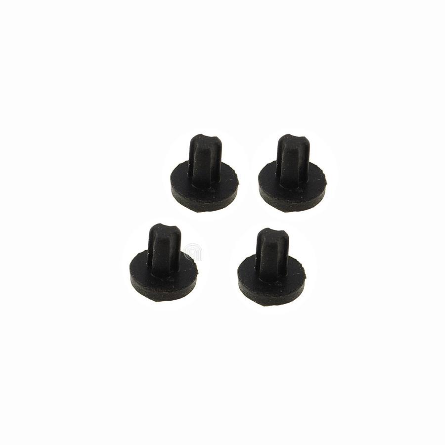 KIT 4 GOMMINI GRIGLIA SACCHETTO PIANO COTTURA RICAMBI CUCINA - codice 00535319