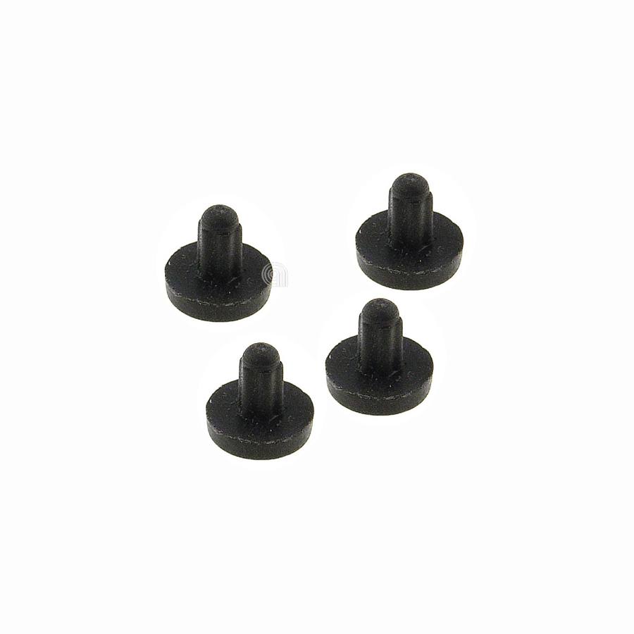 KIT 4 GOMMINI GRIGLIA SACCHETTO PIANO COTTURA RICAMBI CUCINA - codice 00535323