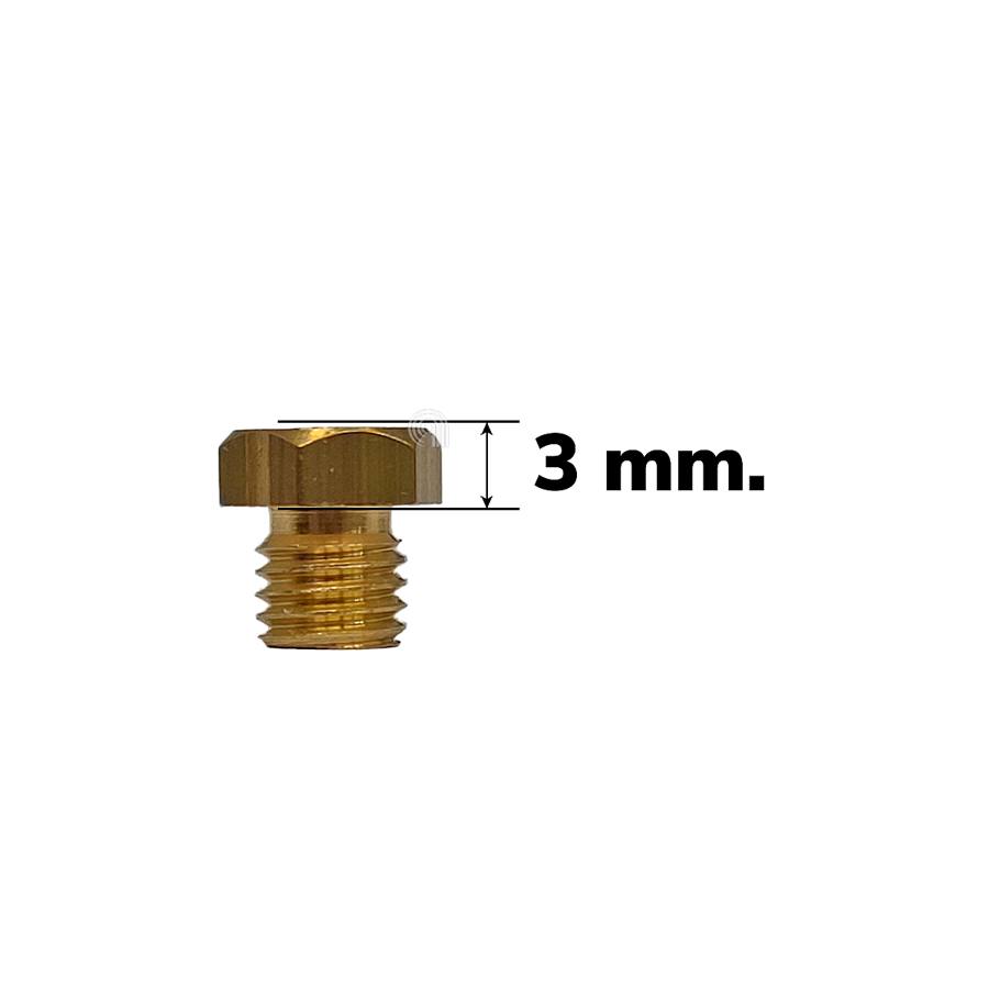 SET 5 UGELLI GAS METANO 7MA MONDO PIANO COTTURA ONOFRI immagine 2 - codice 00537530