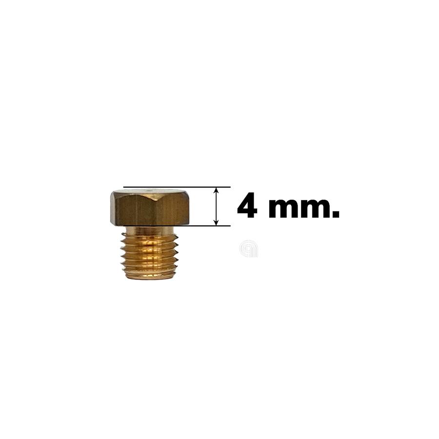 SET 5 UGELLI GAS METANO 8MB MONDO PIANO COTTURA SOVRANA immagine 2 - codice 00537548