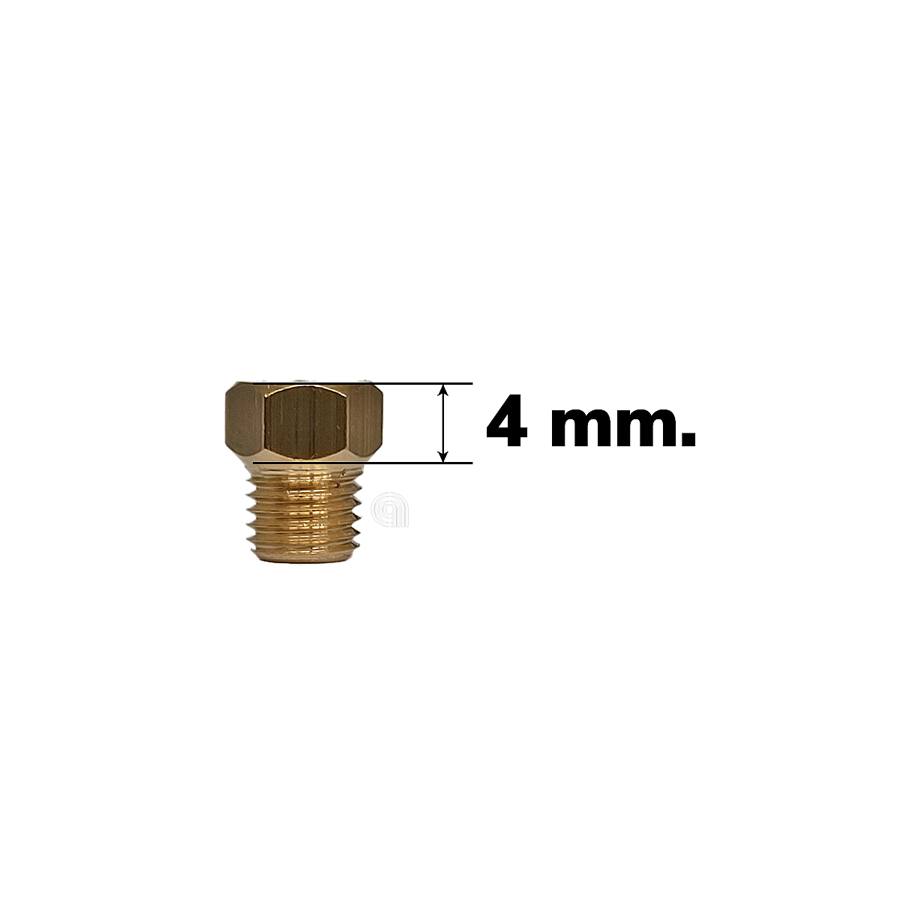 SET 6 UGELLI GAS METANO 6MB MONDO PIANO COTTURA UNIVERSALE immagine 2 - codice 00537562