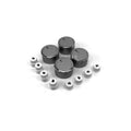 SET 4 MANOPOLE CROMATE PIANO COTTURA UNIVERSALE - codice 00539103