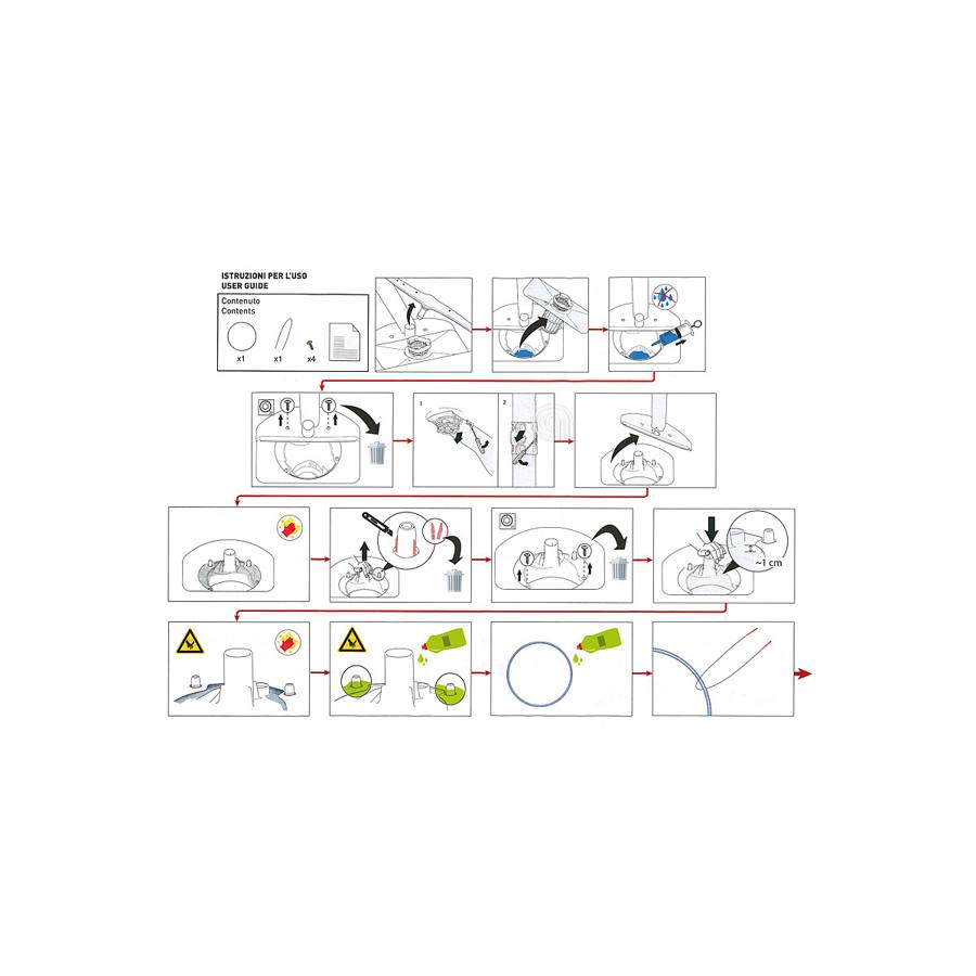 KIT RIPARAZIONE LAVASTOVIGLIE BOSCH immagine 3 - codice 00540246