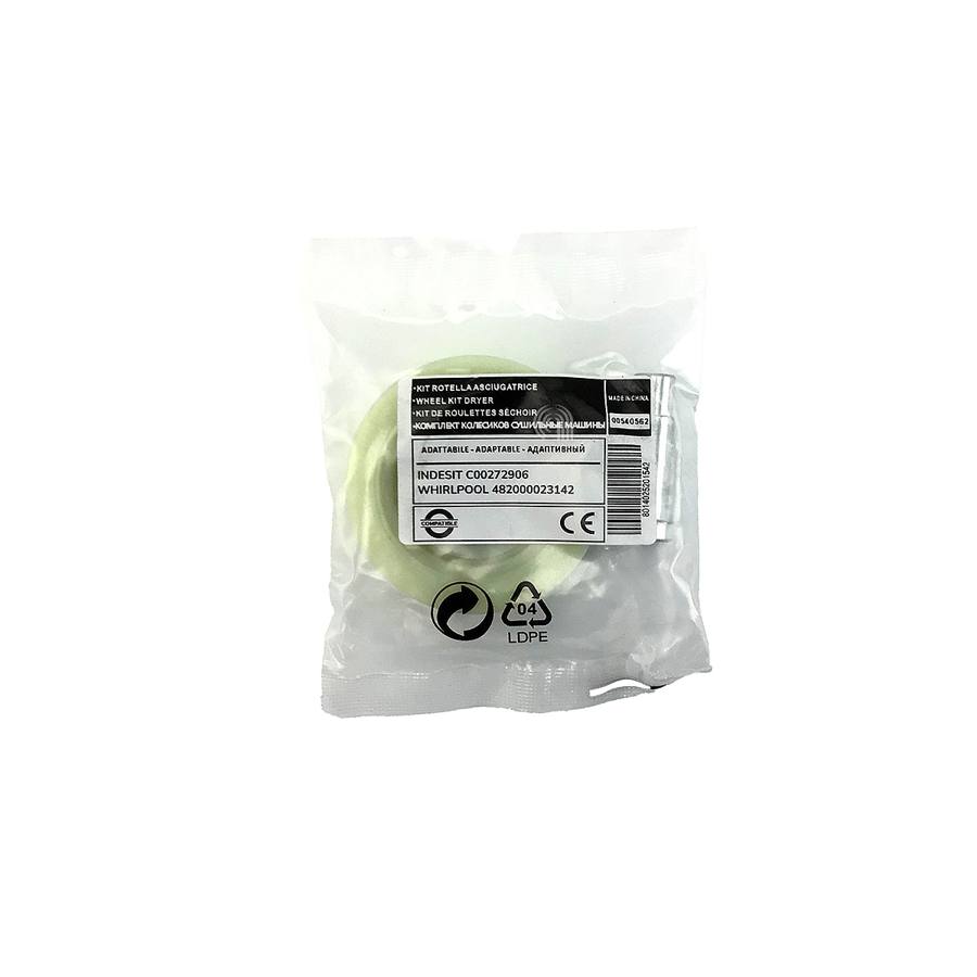 KIT ROTELLA ASCIUGATRICE INDESIT immagine 2 - codice 00540562