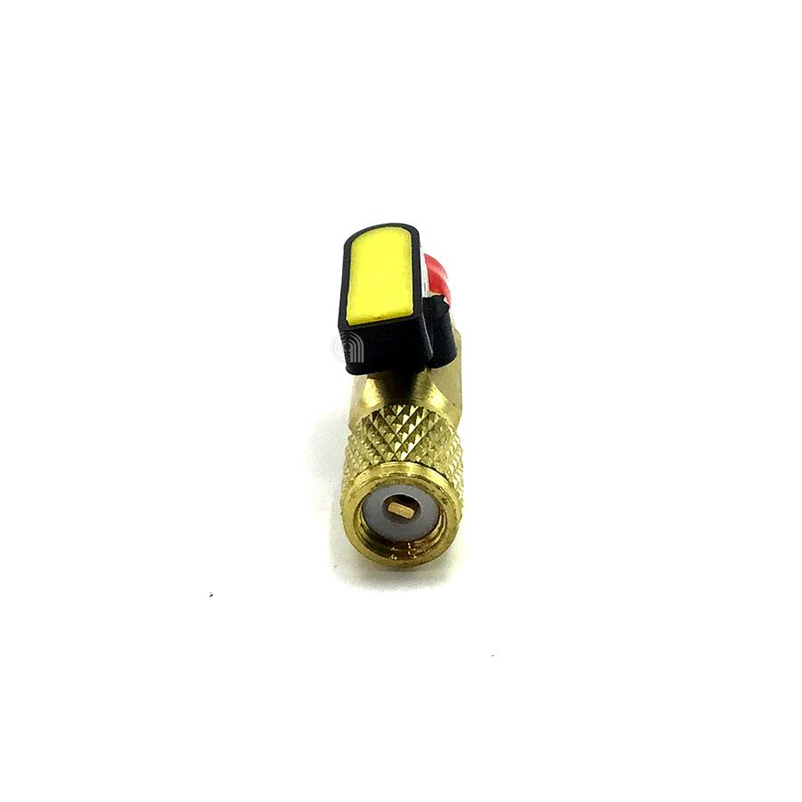 VALVOLA / RUBINETTO X BOMBOLETTA GAS FRIGORIFERO UNIVERSALE immagine 2 - codice 00551033