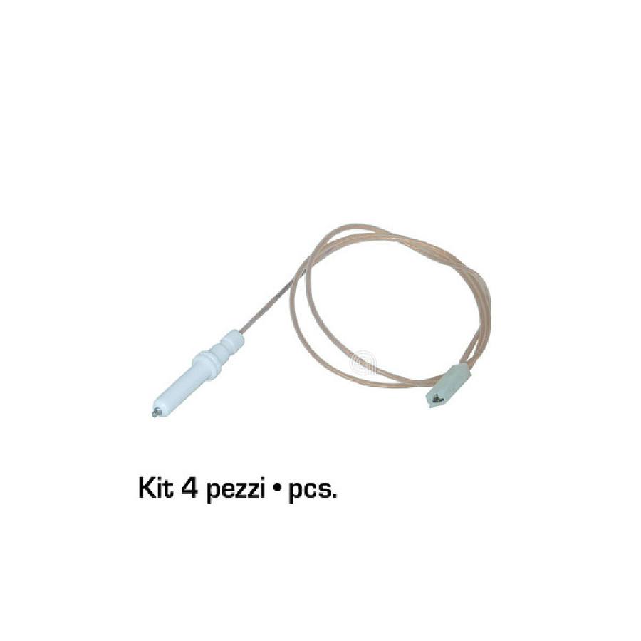 KIT CANDELETTA ACCENSIONE PIANO COTTURA NARDI 4 PEZZI - codice 00607016