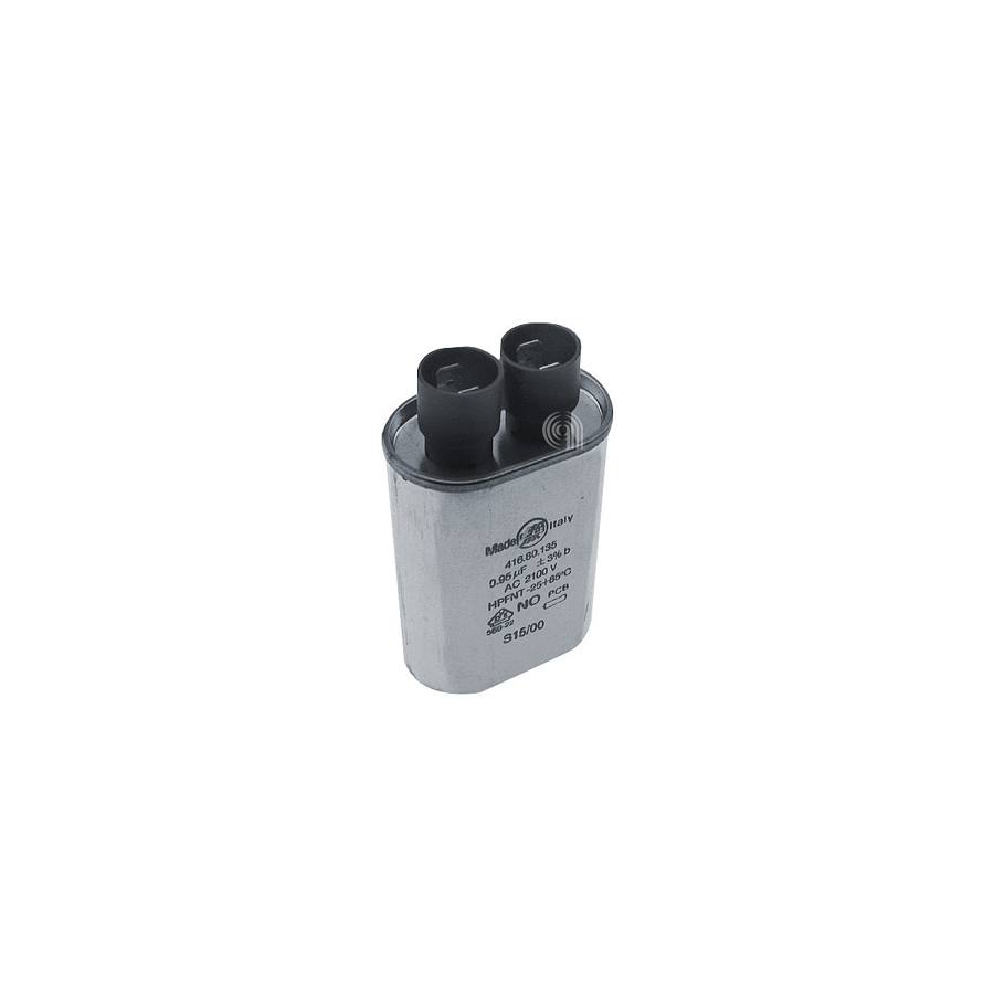 CONDENSATORE 0,95UF 2100V UNIVERSALE MOULINEX WHIRLPOOL SMEG PER MICROONDE - codice 00609110