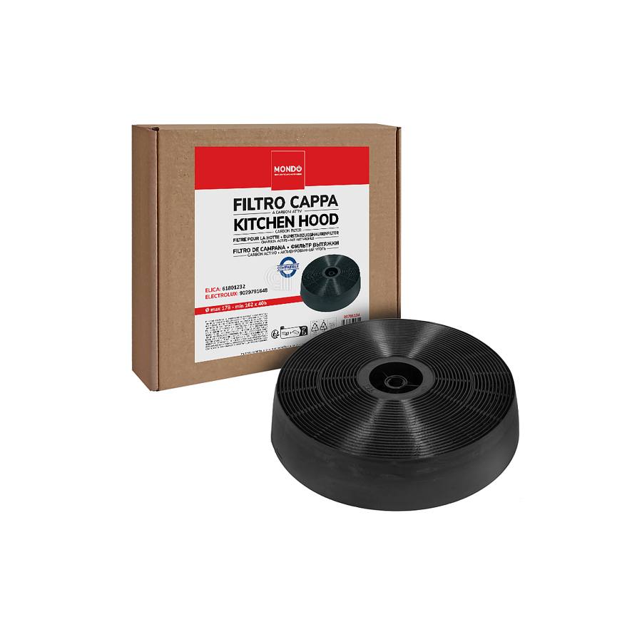 FILTRO CARBONE CIRCOLARE MONDO CAPPA ASPIRANTE ELECTROLUX TEKA - codice 00701104