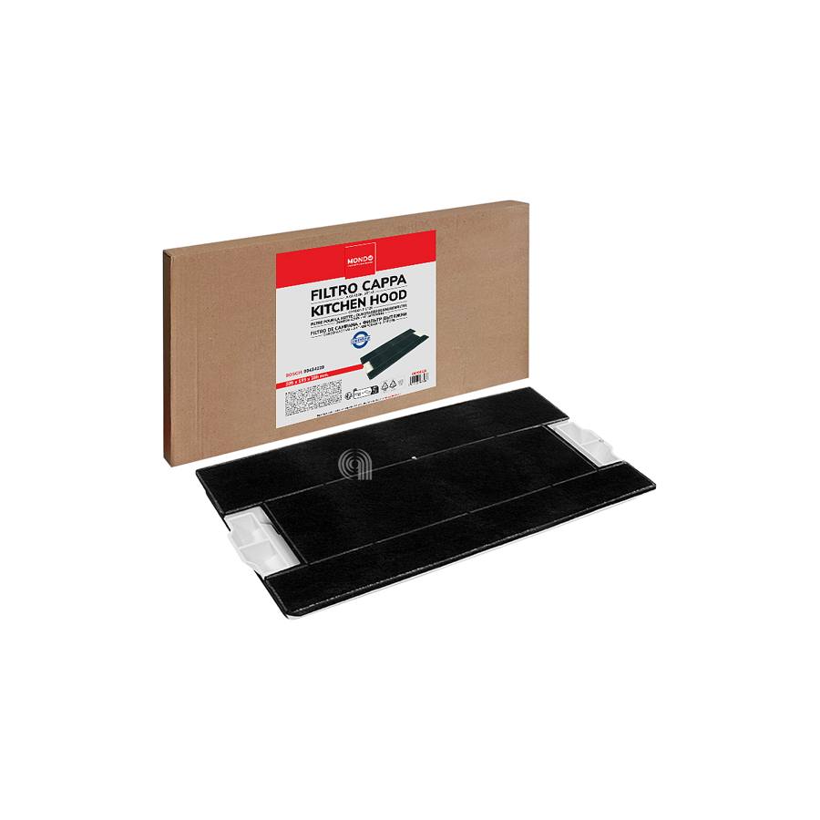 FILTRO CARBONE RETTANGOLARE MONDO CAPPA ASPIRANTE BOSCH - codice 00701125
