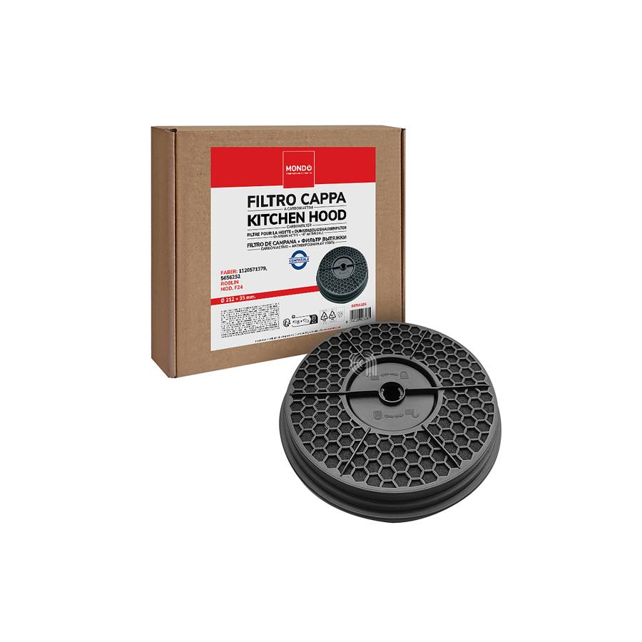 FILTRO CARBONE CIRCOLARE 212X35CM F24 MONDO CAPPA ASPIRANTE FRANKE FABER - codice 00701135