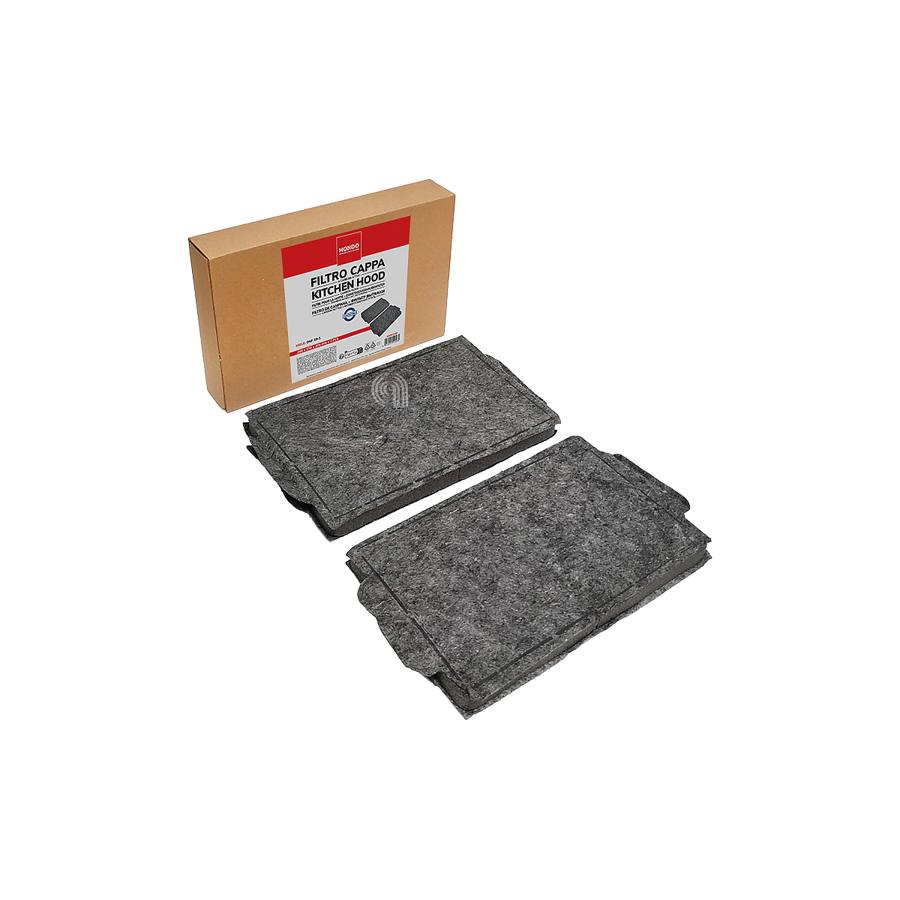 SET 2 FILTRO CARBONE RETTANGOLARE MONDO CAPPA ASPIRANTE COMPATIBILE CON MIELE - codice 00701149