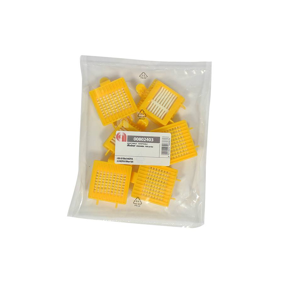 FILTRO HEPA RETTANGOLARE ROOMBA ASPIRAPOLVERE IROBOT immagine 2 - codice 00802403