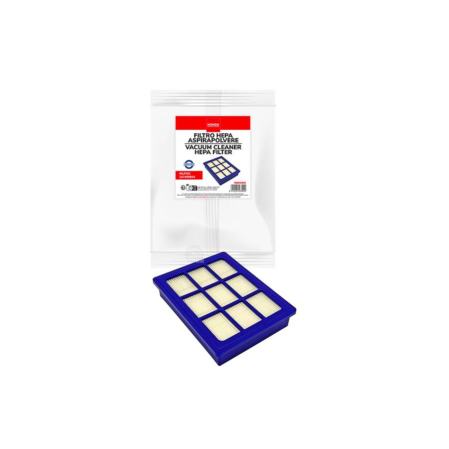 FILTRO HEPA RETTANGOLARE MONDO ASPIRAPOLVERE ELITE - codice 00802938