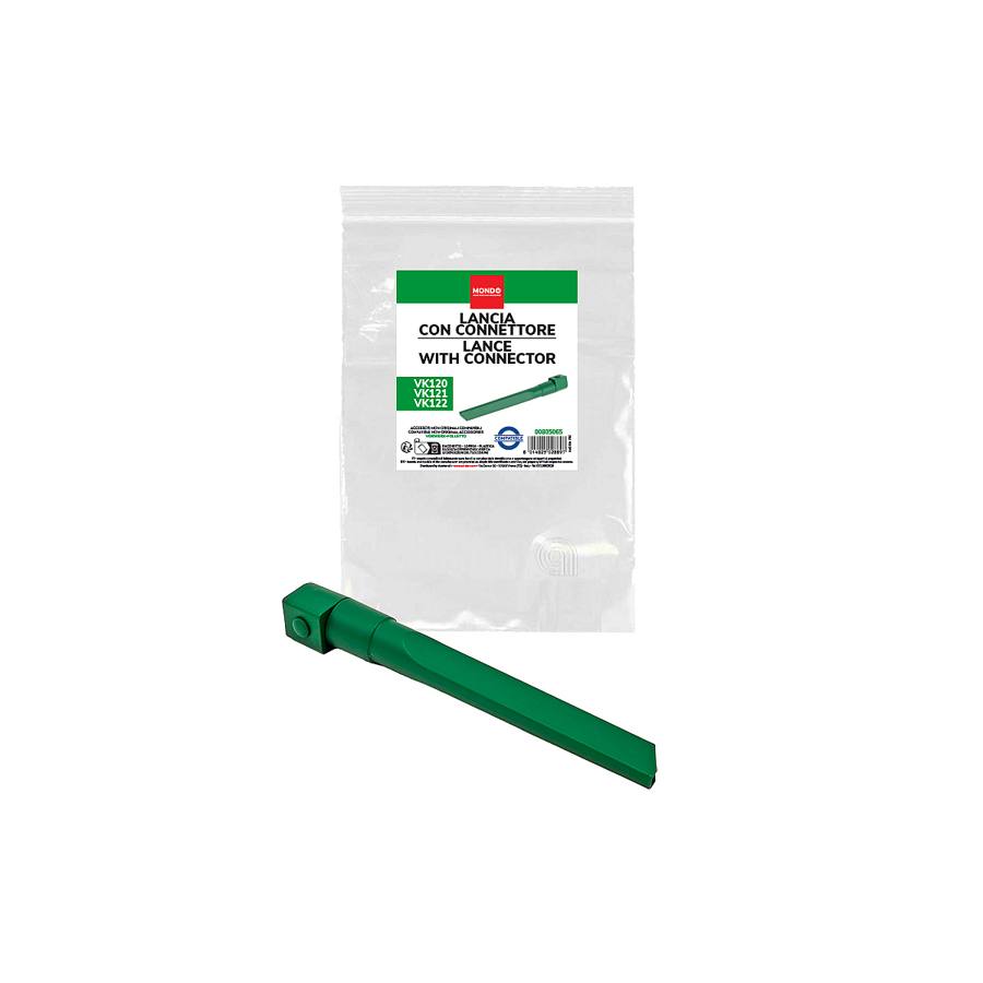 LANCIA CON CONNETTORE VK120 VK121 VK122 MONDO ASPIRAPOLVERE VORWERK-FOLLETTO - codice 00805065