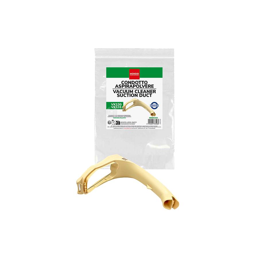 CONDOTTO ASPIRAZIONE VK130 VK131 MONDO ASPIRAPOLVERE VORWERK - codice 00805365