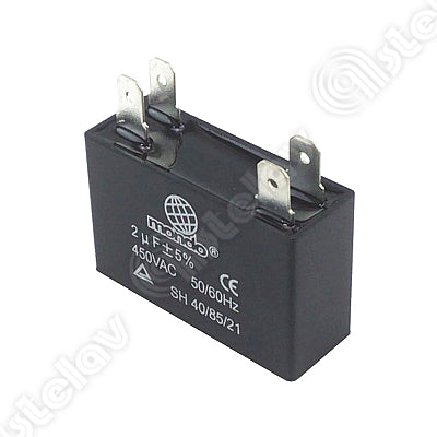 Condensatore Cubico 2uf Lavatrice Mondo 00230251