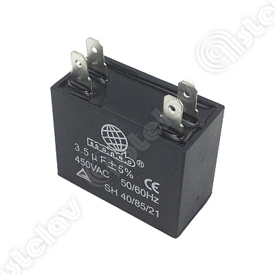 Condensatore Cubico 3,5uf Lavatrice Mondo 00230254