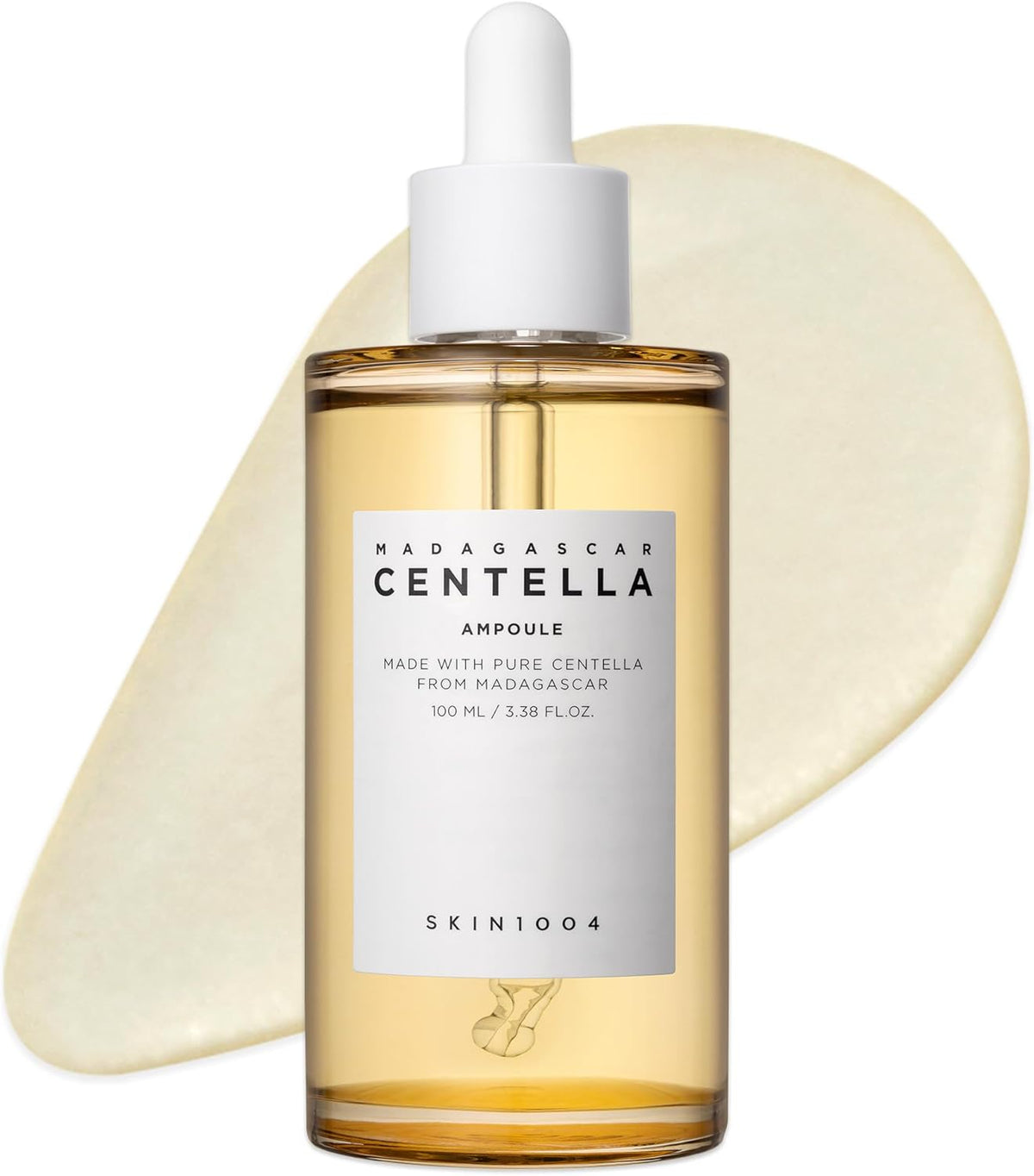Skin1004, Centella Asiatica del Madagascar, 100 fiale (ml)/ siero viso/estratto 100% di centella asiatica/lenitivo, per pelli sensibili e a tendenza acneica