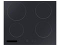 Piano Cottura Induzione 4 Fuochi Larghezza 59 cm in Vetroceramica colore Nero