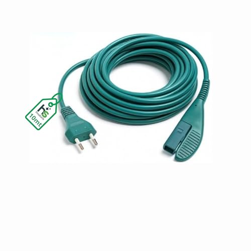 Ricambio compatibile per elettrodomestici | Cavo Folletto VK135-vk136 – Ricambi per Folletto – Filo alimetazione Compatibile per Aspirapolvere VK 135-vk136–ricambi -accesori -Facili da Installare-10 Metri (10 METRI)