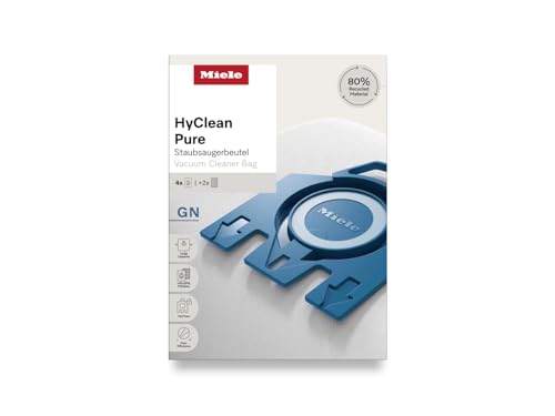Filtro compatibile per elettrodomestici | Miele Sacchetti per aspirapolvere HyClean Pure tipo G/N n. 12421130, Bianco