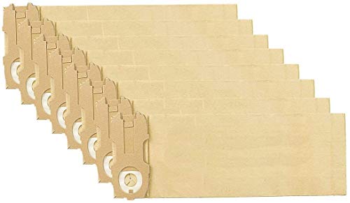 Sacchetti compatibili per elettrodomestici | Vorwerk Folletto Sacchetti per Aspirapolvere, 6 Sacchetti, Compatibili con VK120, VK121, VK122, Materiale Carta e Plastica