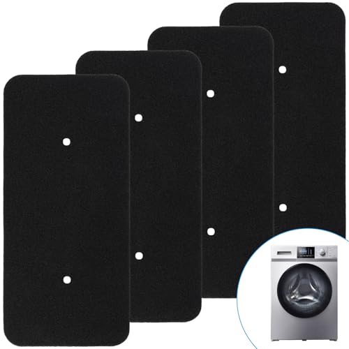 Filtro compatibile per elettrodomestici | 4 Pezzi Filtro Asciugatrice Candy, Filtro Asciugatrice, Filtro in Spugna per Asciugatrici, Filtro spugna, Filtro per Asciugatrice Hoover Candy 40006731, Filtro per Scambiatore 275 x 125 x 10 mm