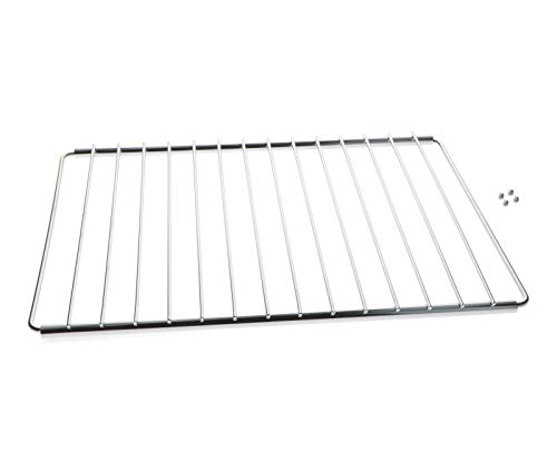 Ricambio compatibile per elettrodomestici | Griglia Universale per Forno Regolabile 37–63 cm – Metallo Cromato Robusto – Compatibile con Forni da Incasso 60 cm – Resistente al Calore, Facile da Pulire