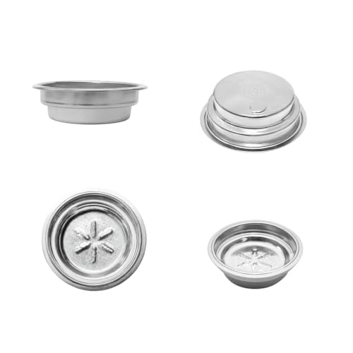 Filtro compatibile per elettrodomestici | Filtro porta Cialde 1 Tazza Compatibile con Mokona Bialetti JPMK119 – Ricambio in Metallo per Macchina da Caffè Espresso, Accessorio e Ricambio per Macchina da Caffè