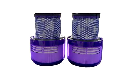 Filtro compatibile per elettrodomestici | Filtri V11 per Dyson -Filtro di ricambio per aspirapolvere senza fili Dyson V11 Animal/Absolute/Torque Drive/Fluffy/Complete Pro V15 Detect SV14. Confronta con la parte n. DY-970013-02 97001302