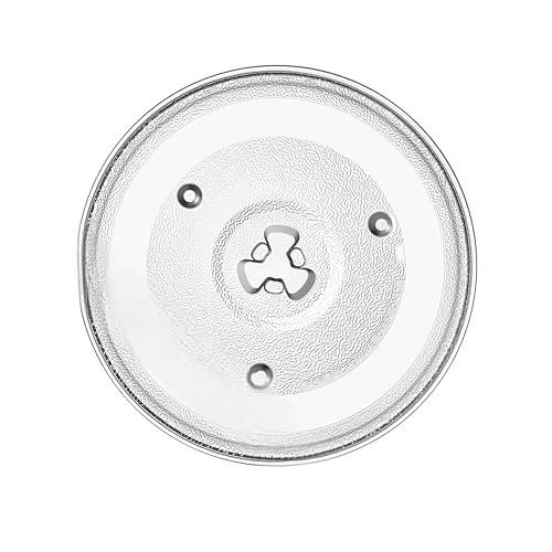 Ricambio compatibile per elettrodomestici | Piatto Microonde 27 cm in Vetro Universale – Piatto Rotante Ricambio Compatibile Codice 482000100016 – Attacco Centrale a Y con 3 Piedini – per Whirlpool Hotpoint Bauknecht Ignis